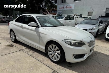 White 2014 BMW 220I Coupe