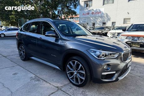 Grey 2015 BMW X1 Wagon Xdrive 20D