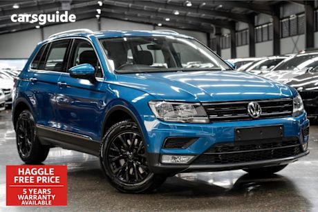 Blue 2017 Volkswagen Tiguan Wagon 132 TSI Comfortline