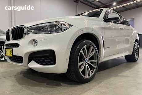 White 2014 BMW X6 Wagon xDrive30d Coupe Steptronic