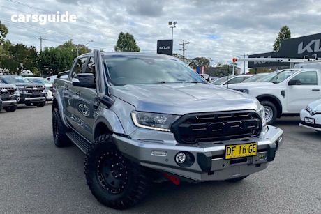 Silver 2020 Ford Ranger Double Cab Pick Up FX4 3.2 (4X4) Special Edition
