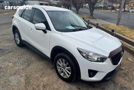 White 2014 Mazda CX-5 Wagon Maxx Sport (4X4)
