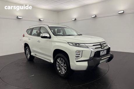 White 2021 Mitsubishi Pajero Sport Wagon GLX (4X4) 5 Seat