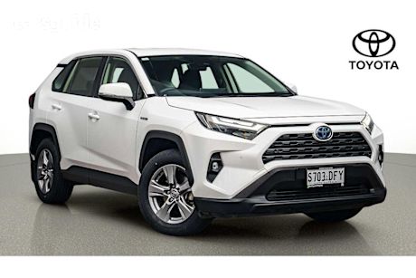 White 2023 Toyota RAV4 SUV GX F