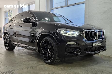 Black 2018 BMW X4 Coupe Xdrive 30I M Sport X