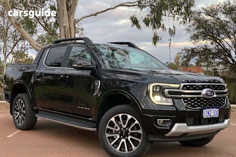 Black 2025 Ford Ranger Double Cab Pick Up Platinum 3.0 (4X4)