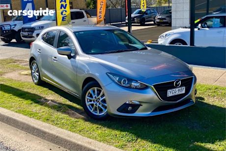 Silver 2015 Mazda 3 Hatchback Touring