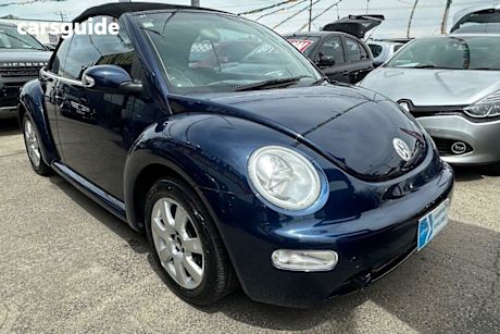 Blue 2003 Volkswagen Beetle Cabriolet Cabriolet