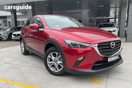 Red 2024 Mazda CX-3 Wagon G20 Pure