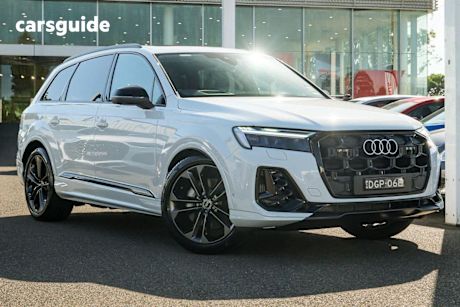 White 2025 Audi Q7 Wagon 55 Tfsi S Line Quattro Mhev