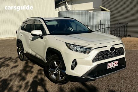 White 2019 Toyota RAV4 Wagon GXL (2WD)