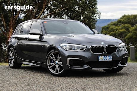 Black 2015 BMW M135I Hatchback