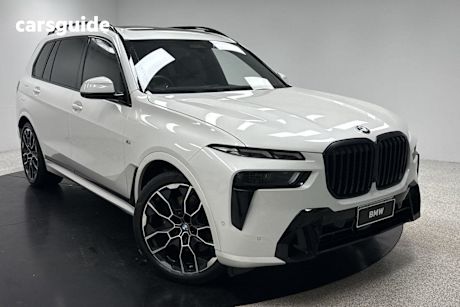 White 2023 BMW X7 Wagon Xdrive40D M Sport Mhev