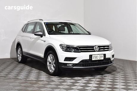 White 2019 Volkswagen Tiguan Wagon Allspace 132 TSI Comfortline