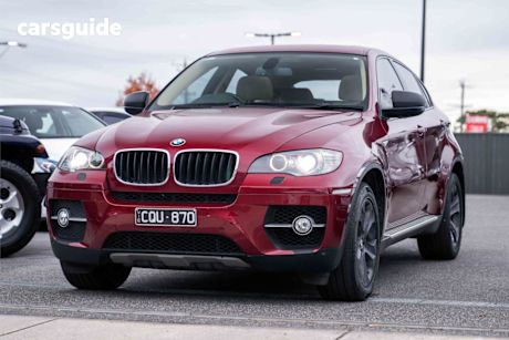 Red 2008 BMW X6 Coupe Xdrive 35I
