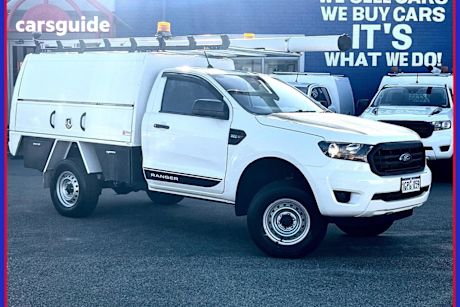White 2018 Ford Ranger Cab Chassis XL 2.2 HI-Rider (4X2)