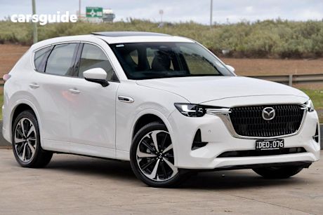 White 2024 Mazda CX-60 Wagon D50E Azami Hybrid