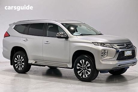Silver 2023 Mitsubishi Pajero Sport Wagon Gls (4Wd) 7 Seat
