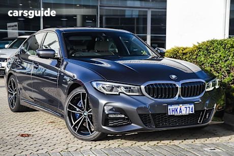 Grey 2021 BMW 330I Sedan M Sport