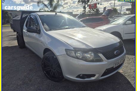 Silver 2011 Ford Falcon Utility XR6 (lpi)