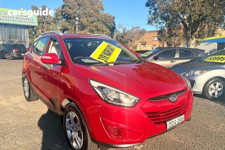 Red 2014 Hyundai IX35 Wagon Active (fwd)