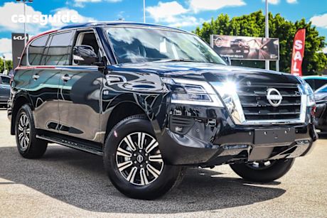 Black 2025 Nissan Patrol Wagon TI (4X4)