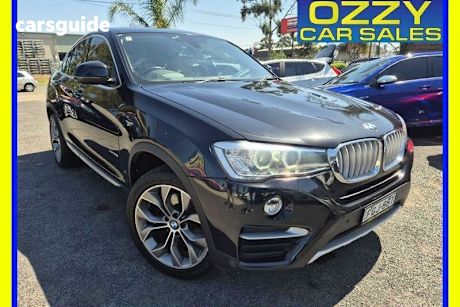Black 2014 BMW X4 Coupe Xdrive 20I