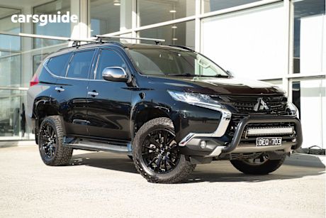 Black 2019 Mitsubishi Pajero Sport Wagon BLACK EDITION 4X4