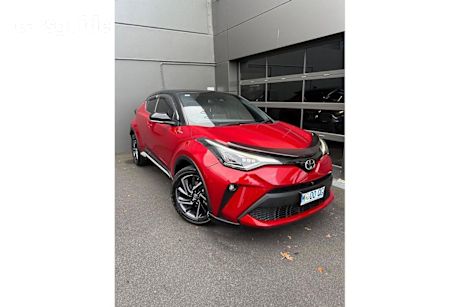 Red 2020 Toyota C-HR SUV KOBA F