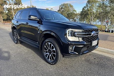 Black 2022 Ford Everest Wagon Trend (4X4)