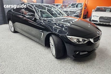 Black 2017 BMW 4 Hatch 30i