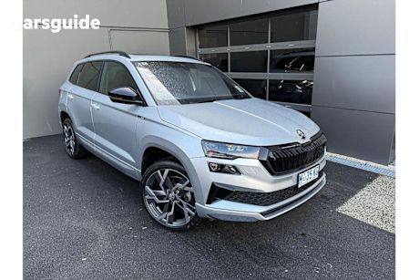 Silver 2025 Skoda Karoq SUV 110TSI SPORTLINE F
