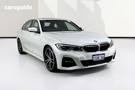 White 2021 BMW 330i Sedan M Sport