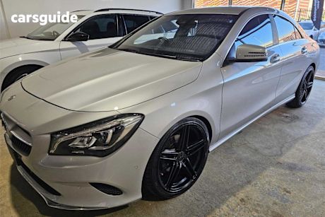 Silver 2018 Mercedes-Benz CLA200 Coupe