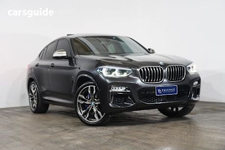 Grey 2019 BMW X4 Coupe M40I