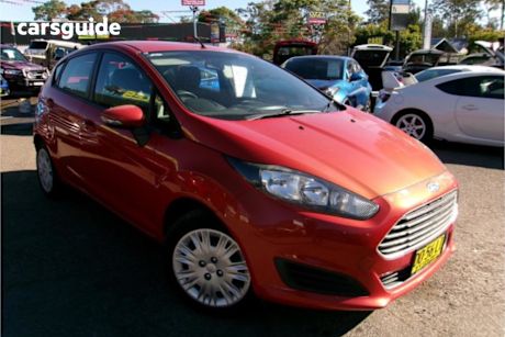 Orange 2014 Ford Fiesta Hatchback Ambiente