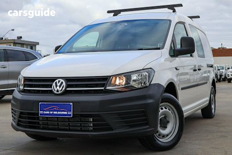 White 2019 Volkswagen Caddy Van Maxi TDI250
