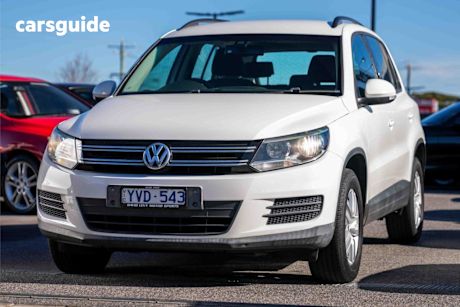 White 2012 Volkswagen Tiguan Wagon 118 TSI (4X2)