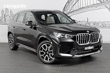 Black 2025 BMW X1 Wagon Xdrive20I