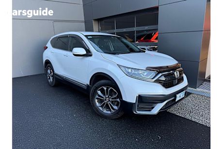 White 2021 Honda CR-V SUV VTI X F