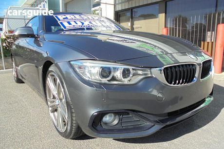 Grey 2014 BMW 420D Coupe Sport Line