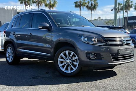 Grey 2015 Volkswagen Tiguan Wagon 130 TDI (4X4)