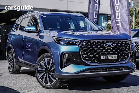 Blue 2025 Chery Tiggo 8 SUV SUPER HYBRID URBAN F