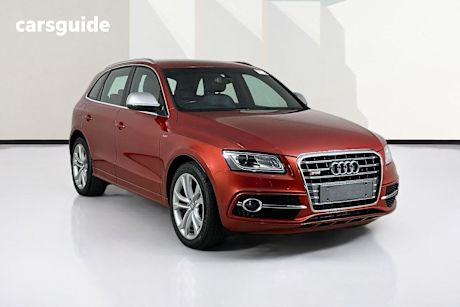 Red 2014 Audi SQ5 Wagon 3.0 TDI Quattro