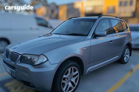 Grey 2008 BMW X3 Wagon 3.0D