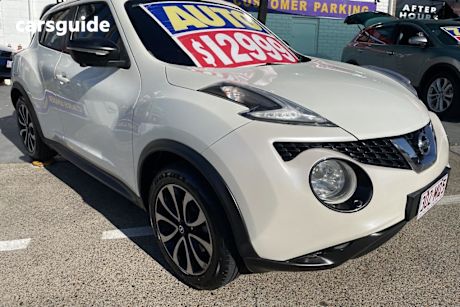 White 2015 Nissan Juke Wagon N-Sport