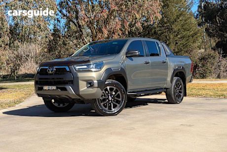 Grey 2021 Toyota Hilux OtherCar ROGUE 4X4