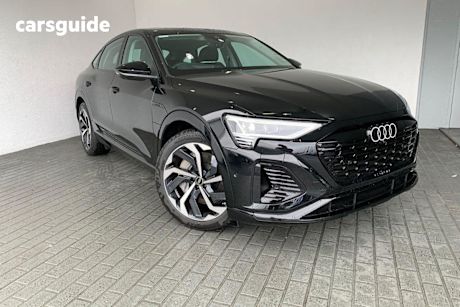 Black 2024 Audi Q8 E-Tron SUV 55 4WD