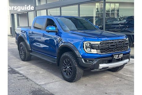 Blue 2022 Ford Ranger Double Cab Pick Up Raptor 3.0 (4X4)