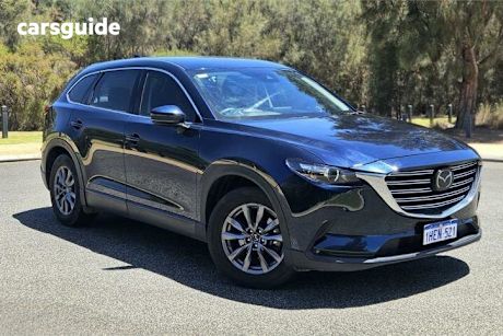 Blue 2020 Mazda CX-9 Wagon Touring (fwd)